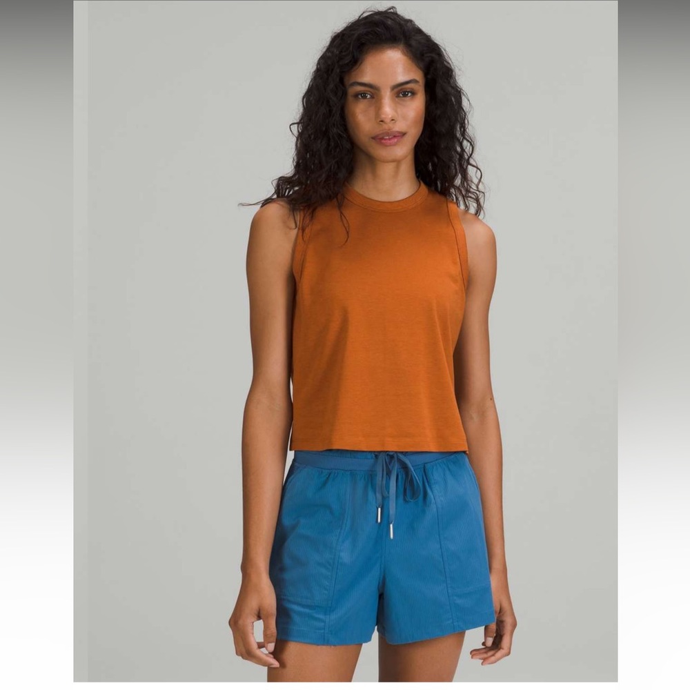 Lululemon classic fit cotton blend tank